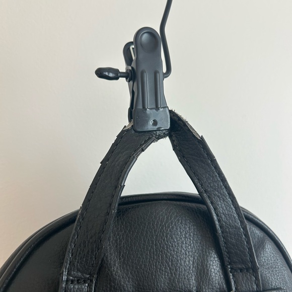 Call It Spring Black Mini Backpack with Gold Hardware - Picture 5 of 6